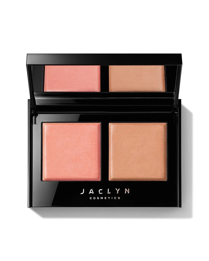 Jaclyn Cosmetics Bronze & Blushing Duo Warm Flush / Golden Goddess