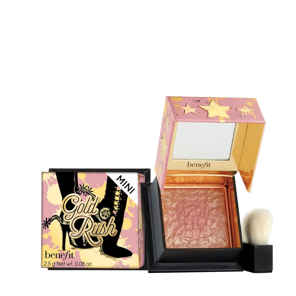 Benefit Cosmetics Gold Rush Golden Nectar Blush Travel Size