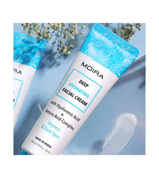 Moira Deep Hydrating Facial Cream with Hyaluronic Acid & Amino Acid 60 ml