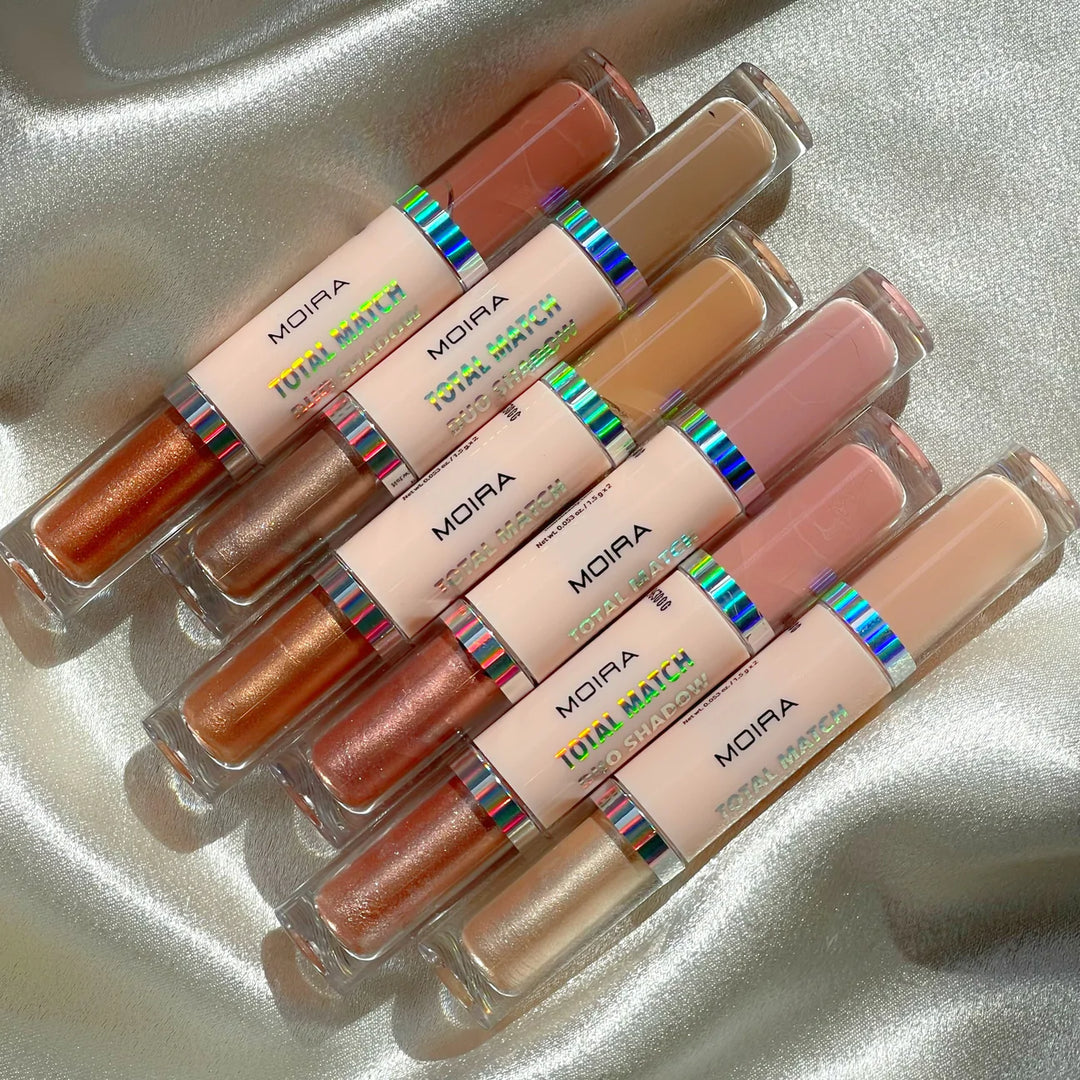 Moira Total Match Duo Shadow (002, Peaches & Cream)