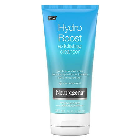 Neutrogena Hydro Boost Gentle Exfoliating Facial Cleanser