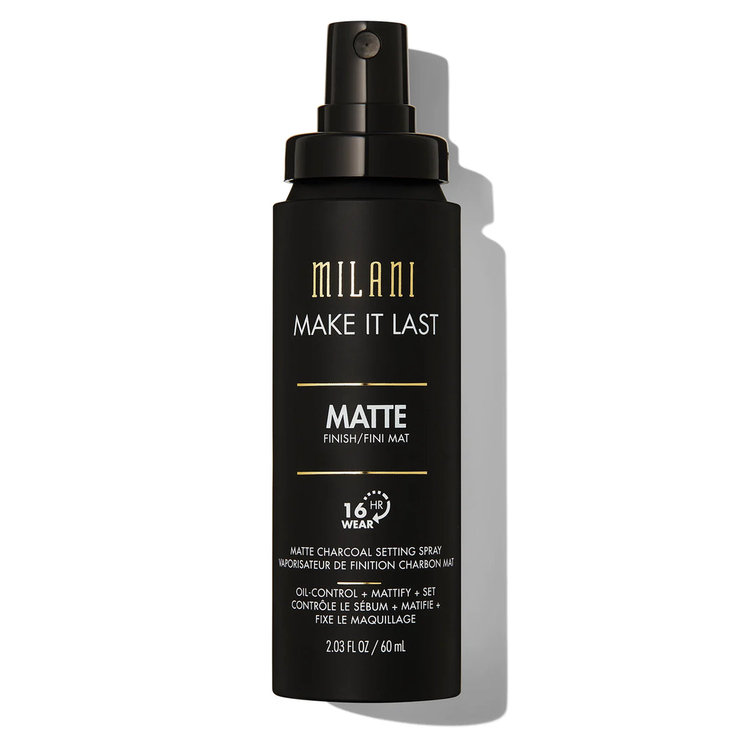 Milani Cosmetics Make It Last Matte Charcoal Setting Spray -60ml